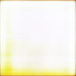 Abstract image in yellow and white