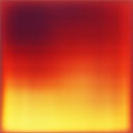 Digital abstract in yellow, orange and red