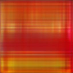 Abstract image in red and orange
