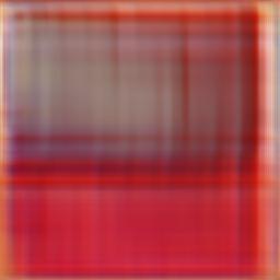 Abstract square in red and grey colours