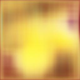 Blurry yellow and purple abstract picture