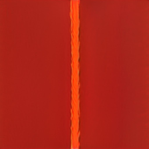 Orange image with a bright orange strip in the middle