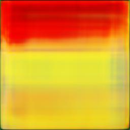 Red and yellow abstract image